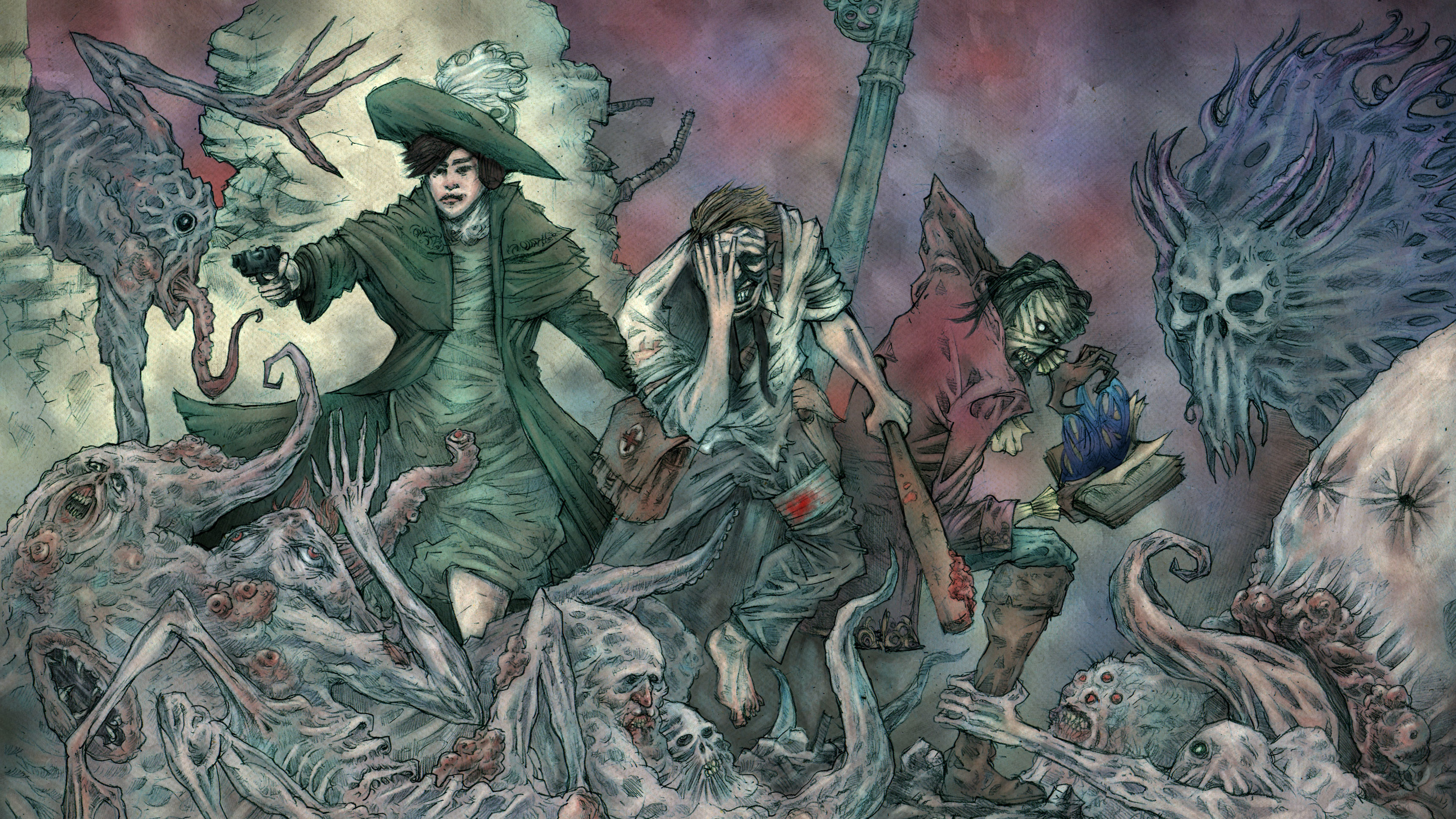 Stygian Reign Of The Old Ones Cthulhu - HD Wallpaper 