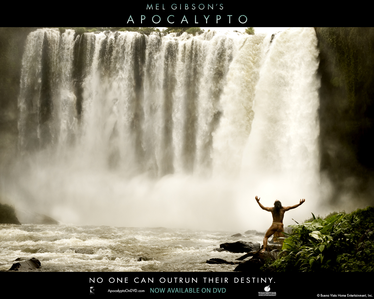 Mel Gibson S Apocalypto - Apocalypto Jumping Water Falls - HD Wallpaper 