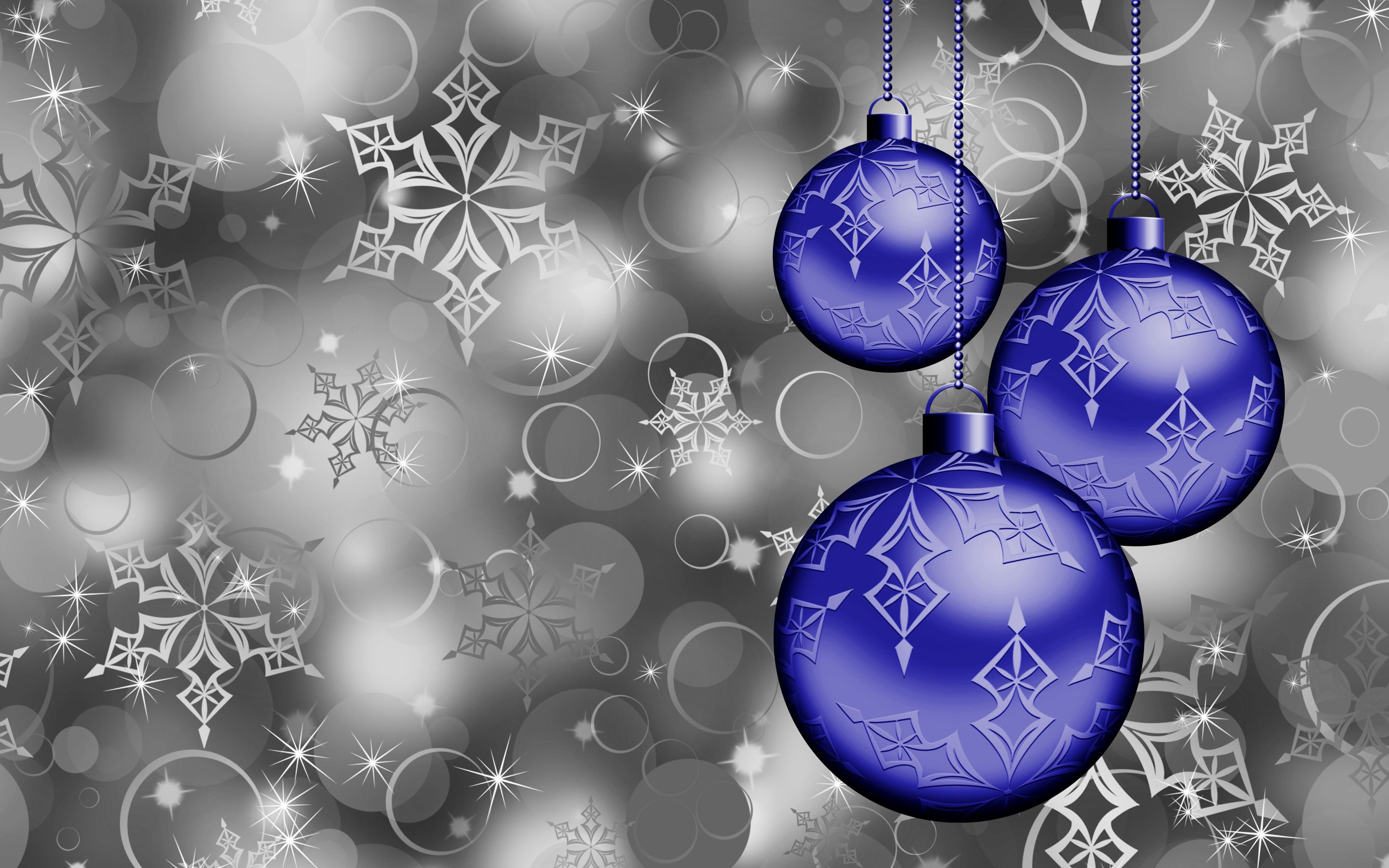 Christmas Balls Wallpaper Hd - 2880x1800 Wallpaper - teahub.io