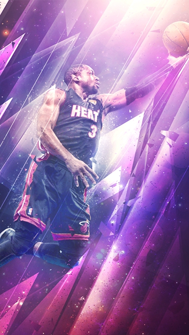Iphone Dwyane Wade Wallpaper Hd - HD Wallpaper 