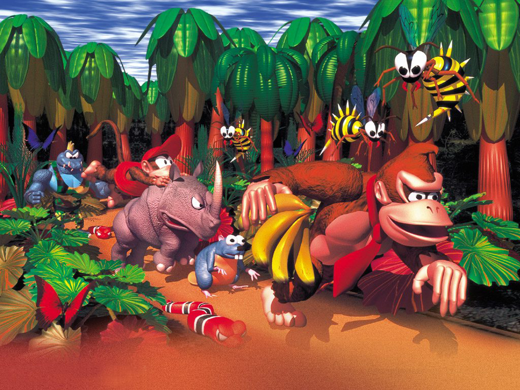 Donkey Kong Country - HD Wallpaper 