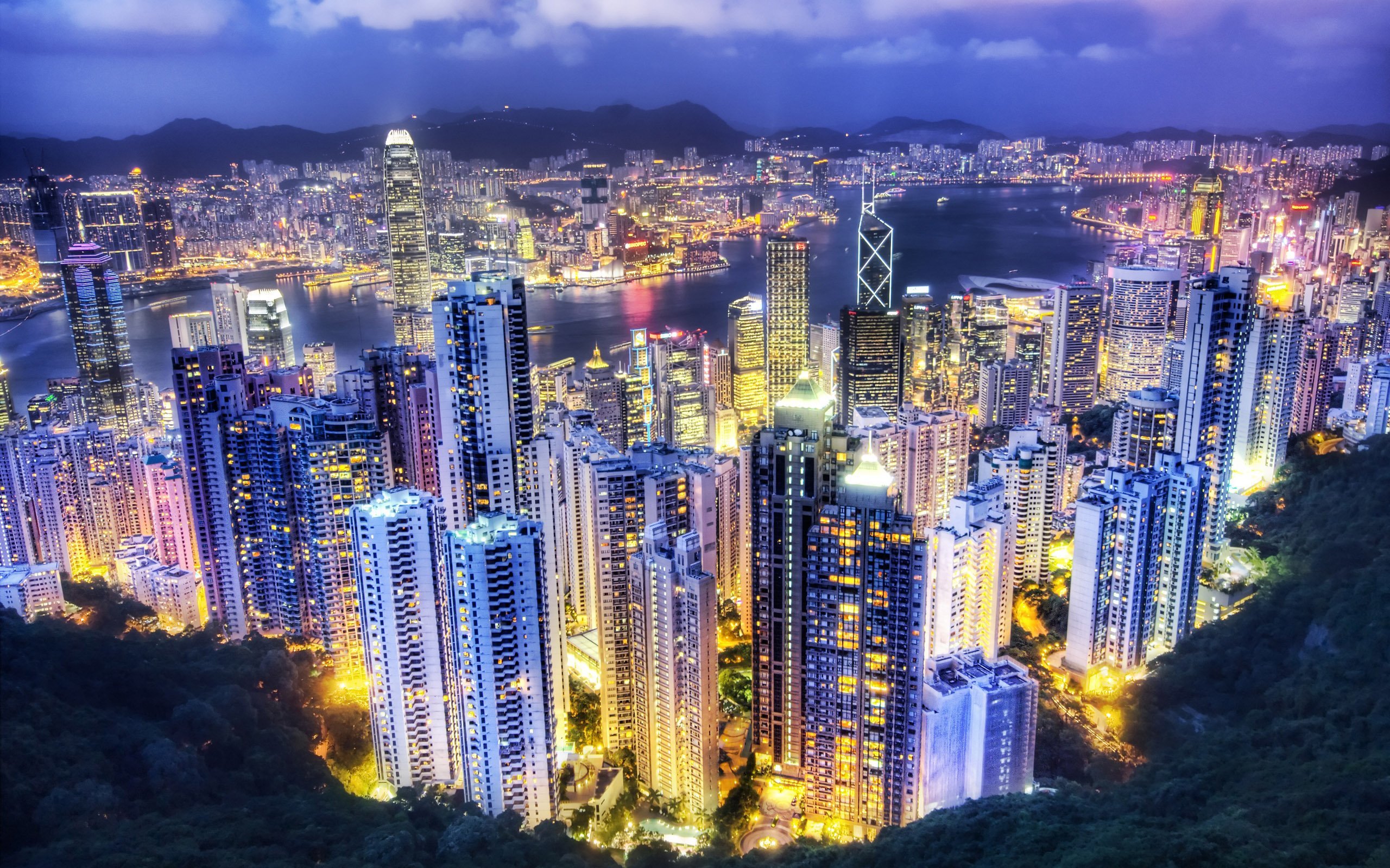 Victoria Harbour - HD Wallpaper 