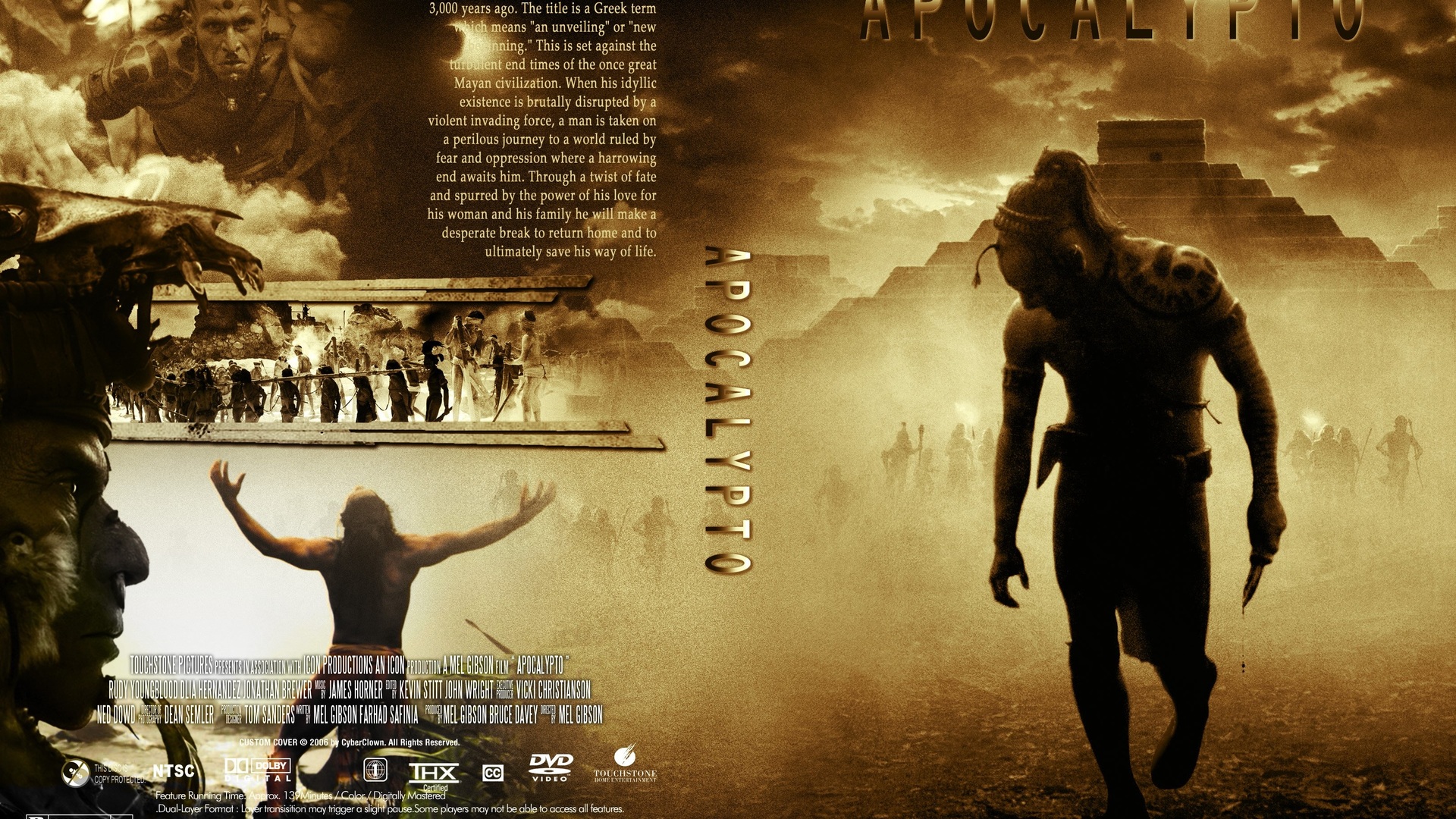 Film, Apocalypto Photo - Apocalypto Movie Poster Hd - HD Wallpaper 