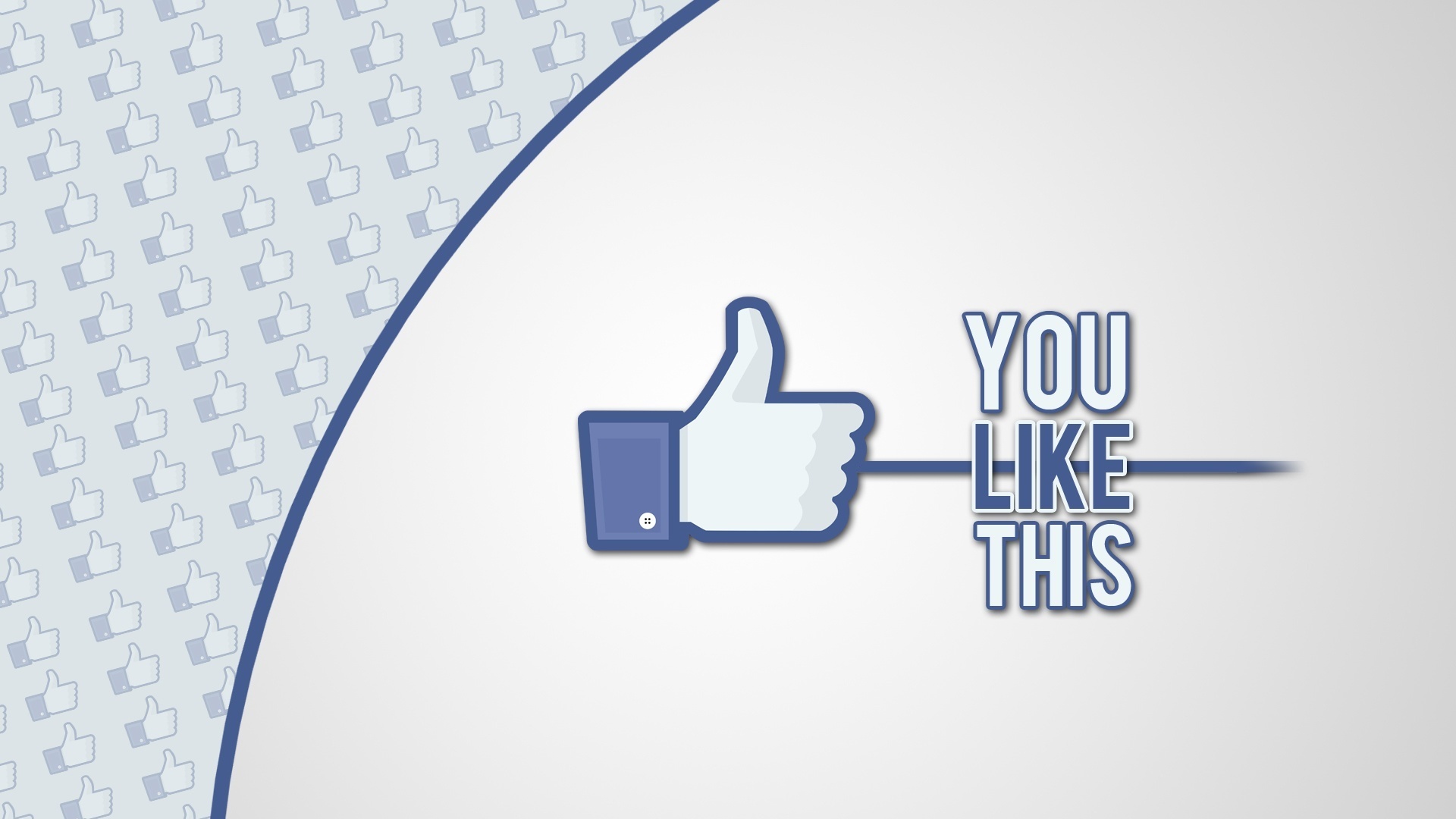 You Like This On Facebook - Facebook - HD Wallpaper 
