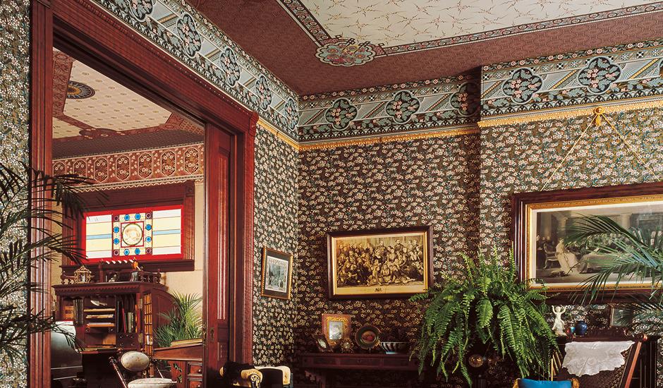 Bradbury Wallpaper - Vintage House Aesthetic Interior - HD Wallpaper 