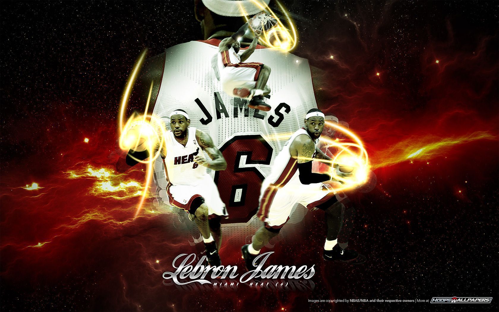 Widescreen Wallpapers Of Lebron James Miami Heat, New - Lebron James Wallpaper Miami Heat - HD Wallpaper 