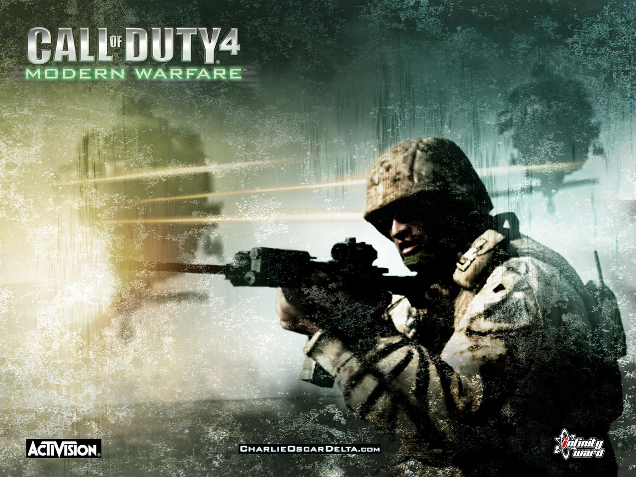 Game Wallpapers - Modern Warfare Cod 4 - HD Wallpaper 