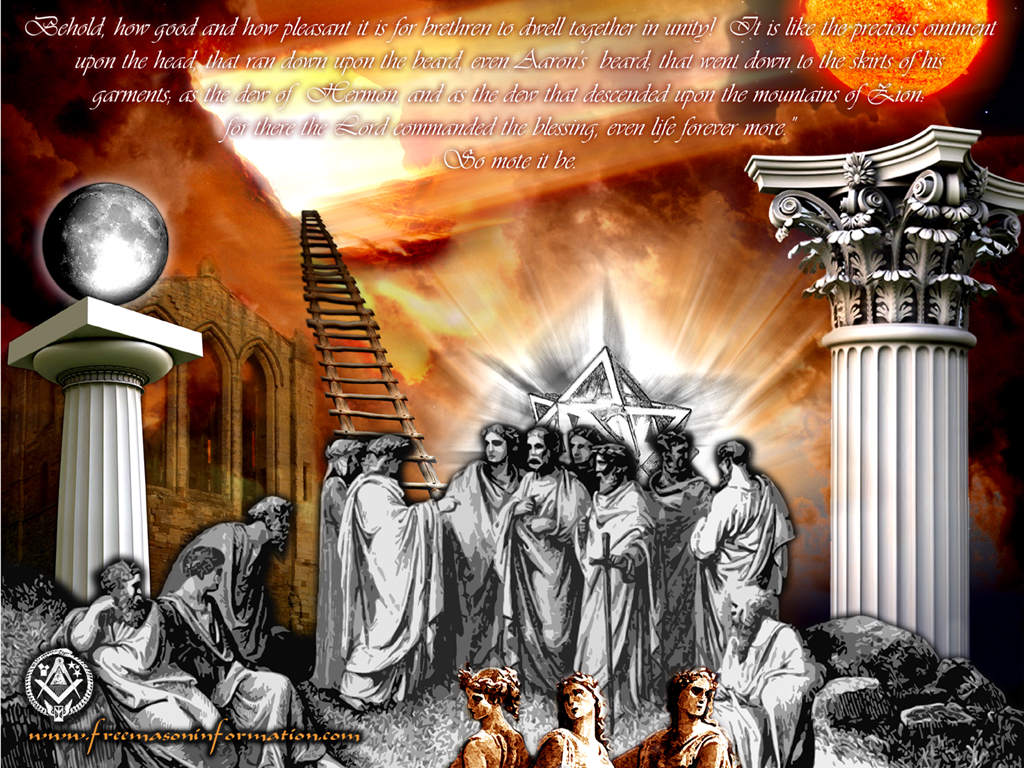 Masonic Art - HD Wallpaper 