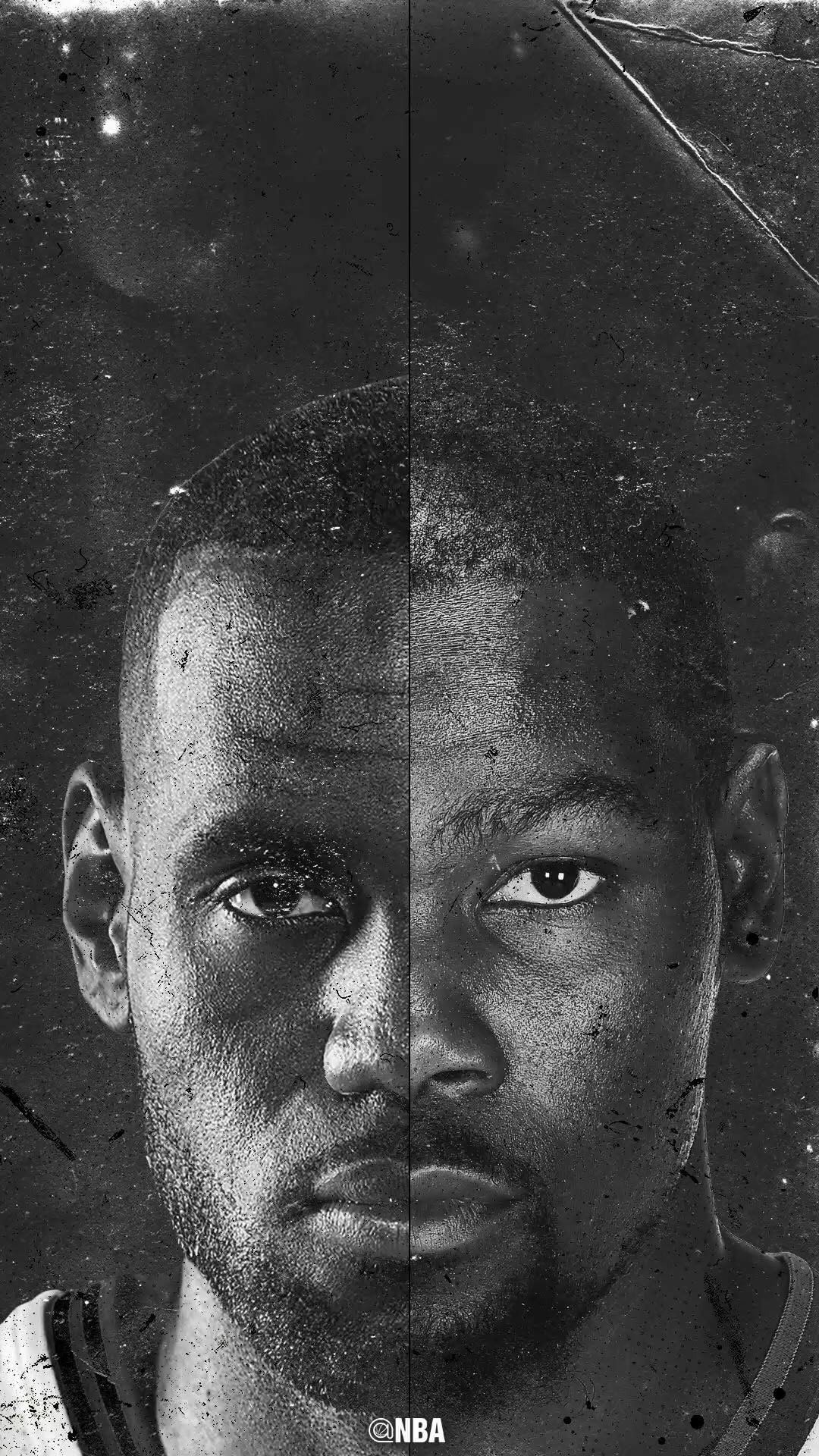kevin durant black and white