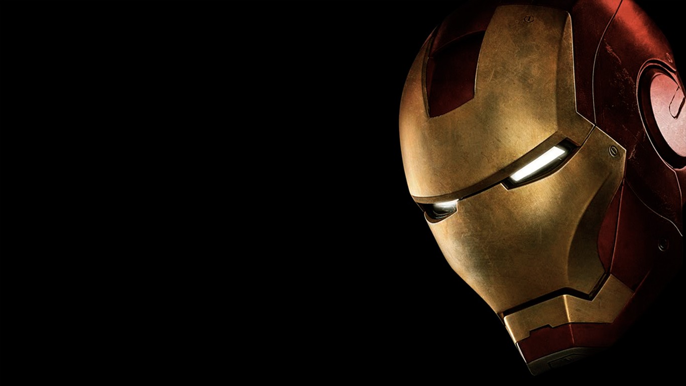 2013 Iron Man 3 Movie Hd Desktop Wallpaper - Iron Man Black Background - HD Wallpaper 