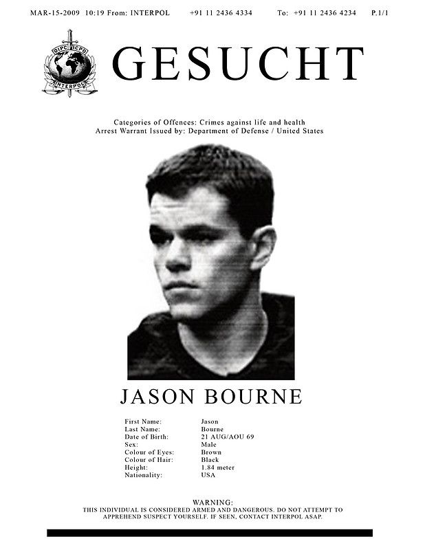 Jason Bourne Posters - HD Wallpaper 