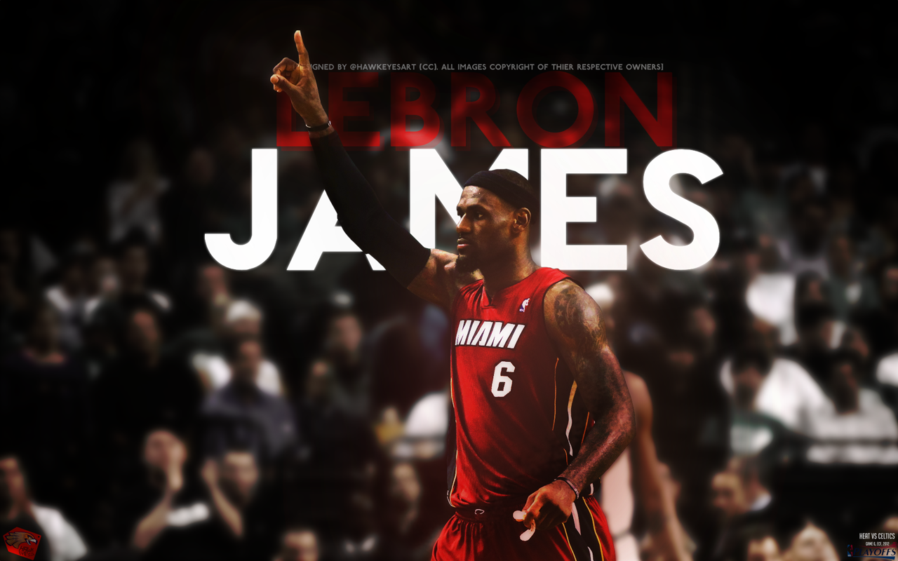 Lebron James Miami Wallpaper Hd - HD Wallpaper 