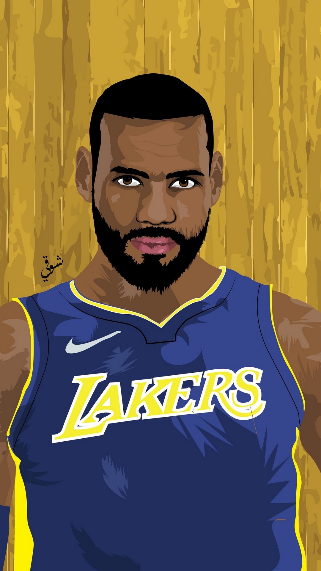 Lebron James La Lakers Iphone X Wallpaper With High-resolution - Lebron James Dunk Wallpaper Lakers - HD Wallpaper 