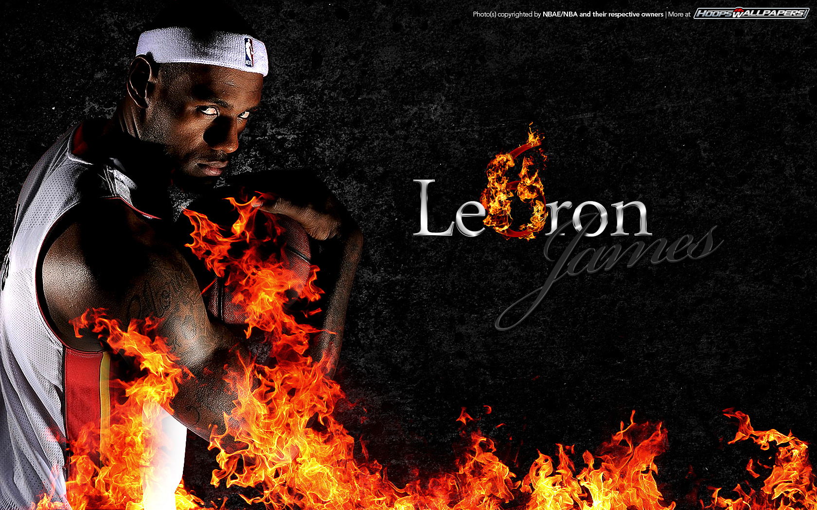 Background Lebron James Heat - HD Wallpaper 