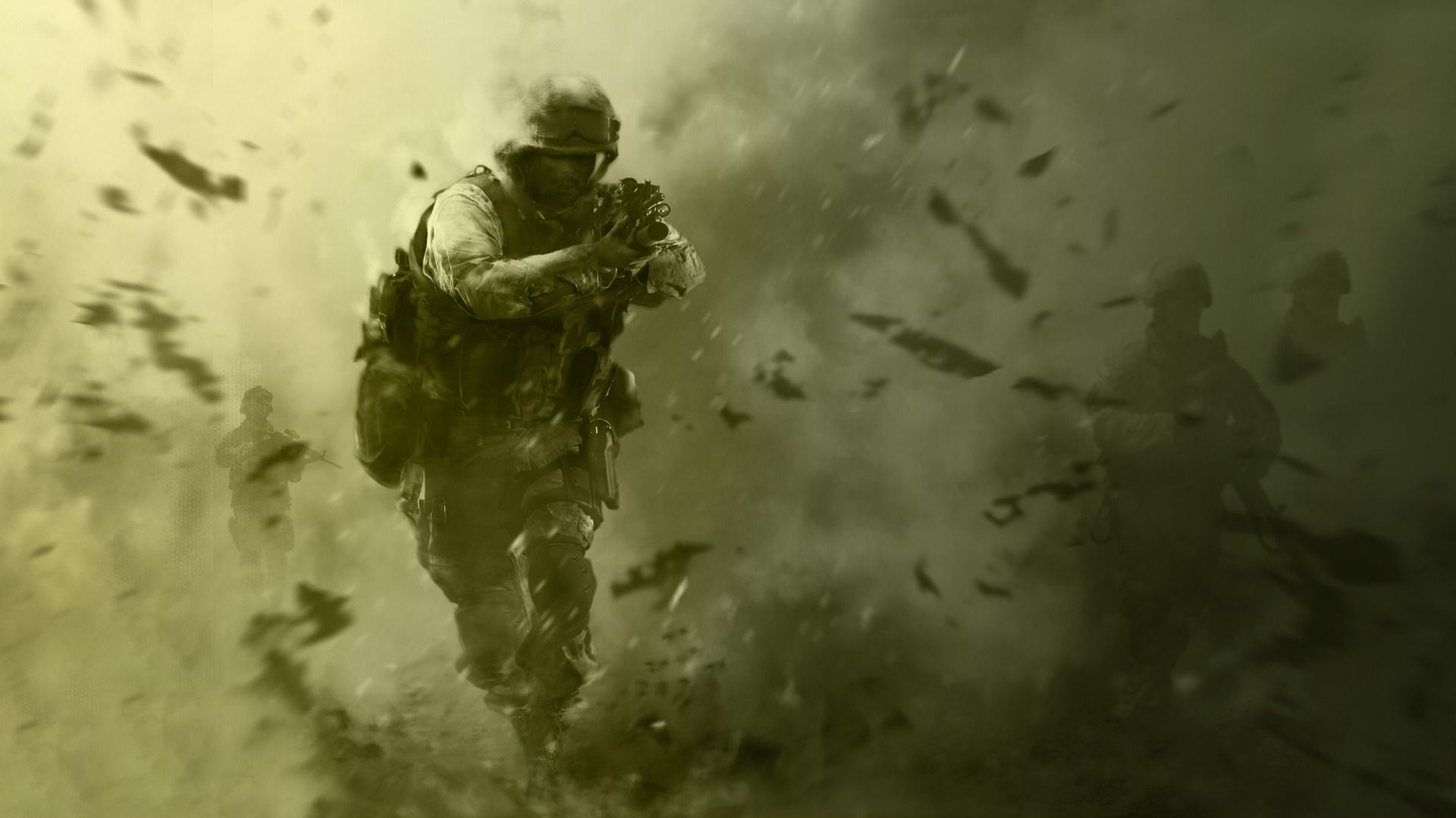 Call Of Duty 4 Modern Warfare - HD Wallpaper 