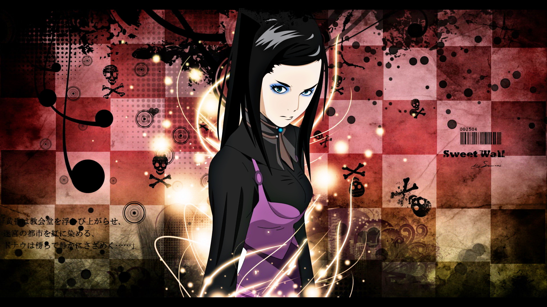Emo Girl Anime - HD Wallpaper 