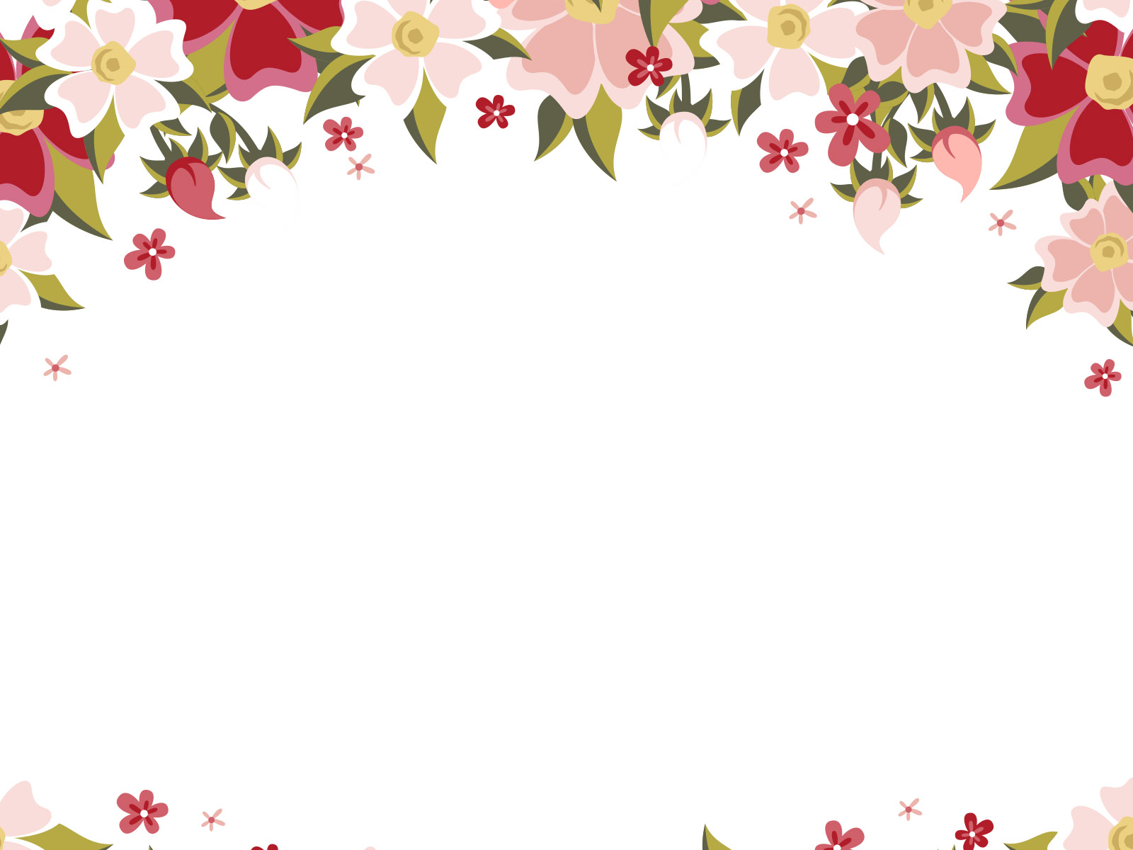 Wallpaper Bunga Tulip - Powerpoint Flower Background - HD Wallpaper 