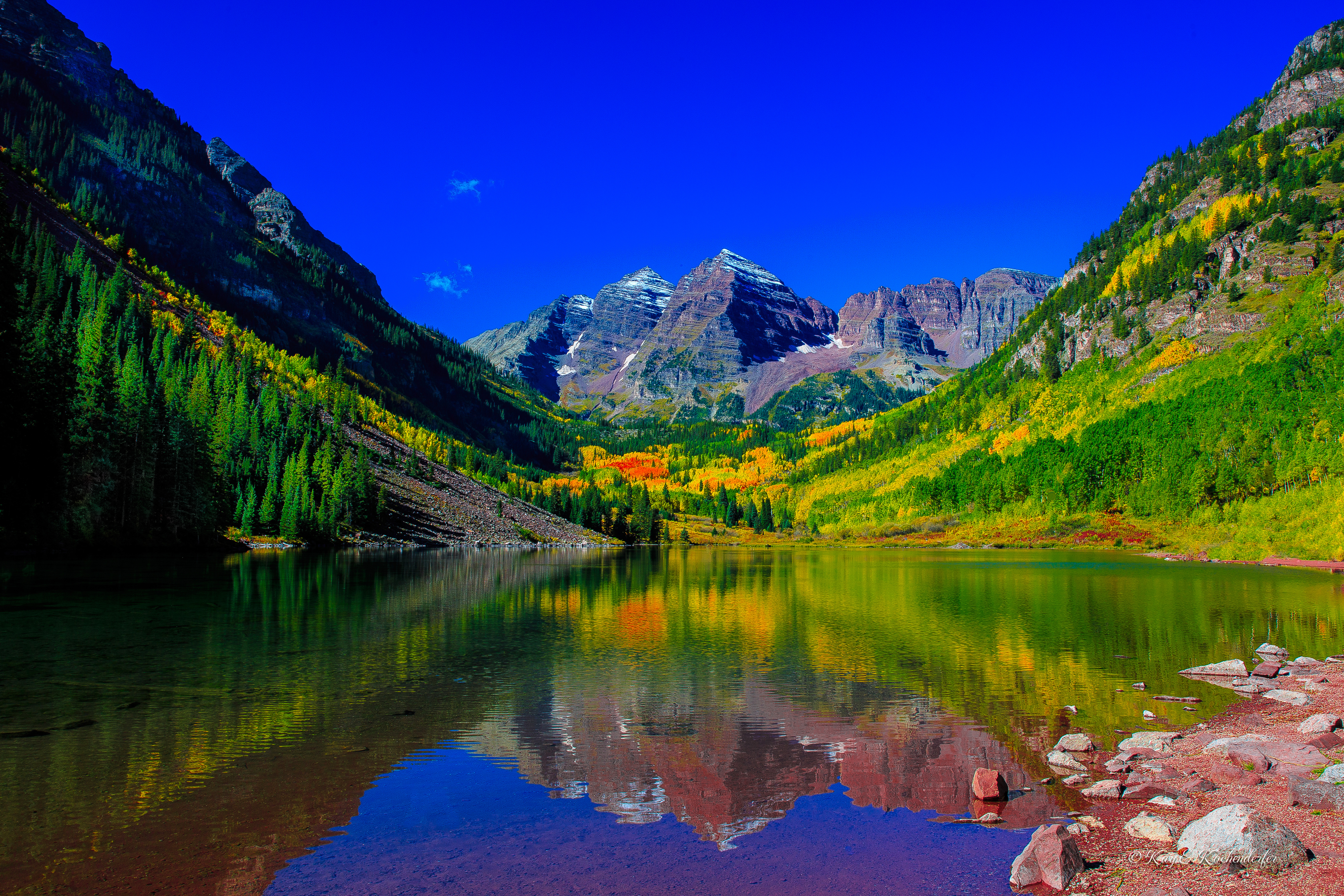 Maroon Bells Wallpaper Hd - HD Wallpaper 