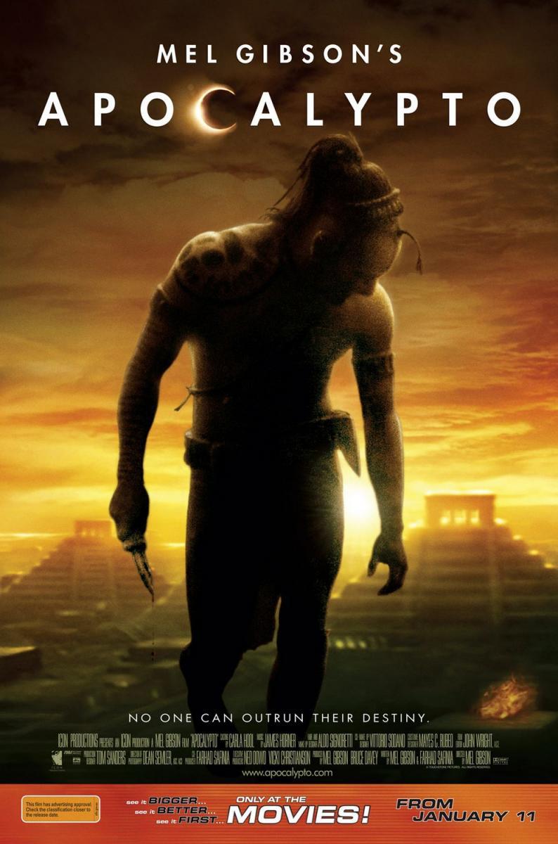 Mel Gibson Apocalypto Poster - HD Wallpaper 