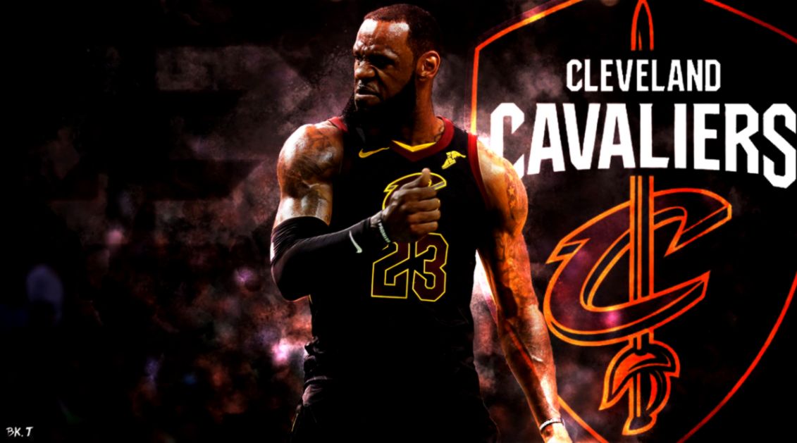 Lebron James Wallpaper Hd Hd Wallpaper - Cleveland Cavaliers Logo Clipart - HD Wallpaper 