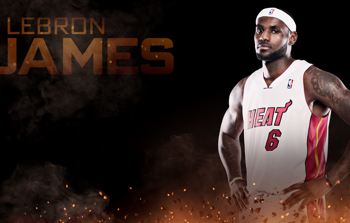 Photo Wallpaper Miami, Basketball, Miami, Basketball, - Lebron James 手 機 殼 - HD Wallpaper 