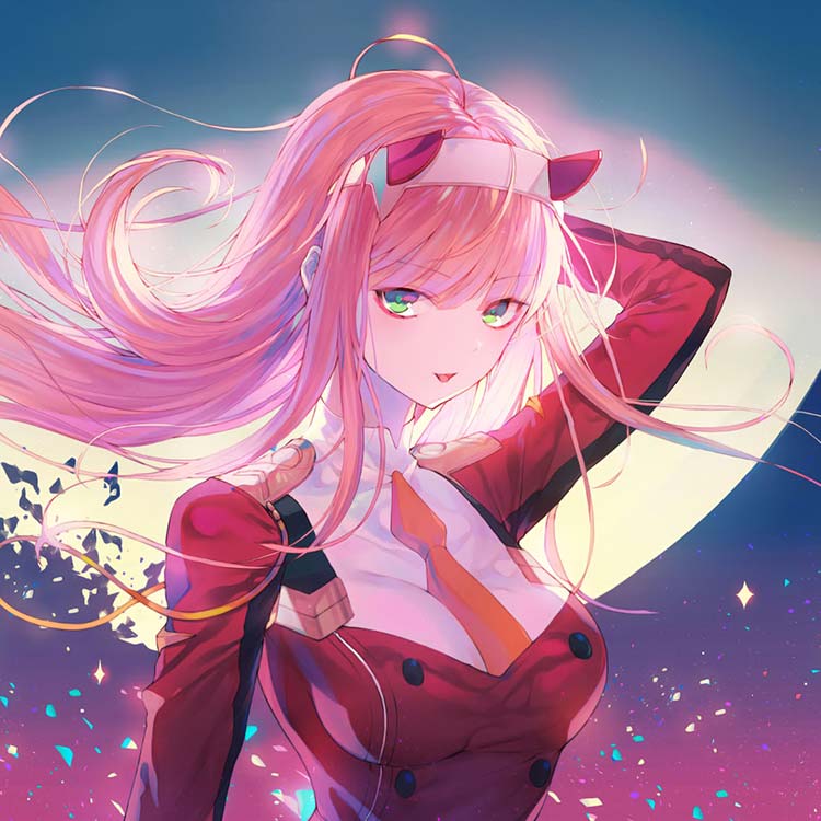 Darling In The Franxx Zero Two Wallpaper Engine - Zero Two Wallpaper Pc - HD Wallpaper 