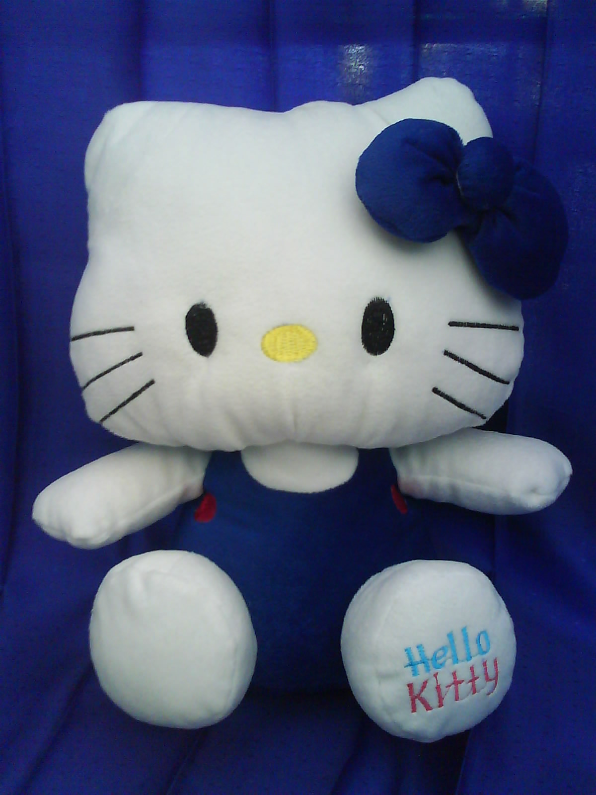 Boneka Cantik Hello Kitty - Boneka Hello Kitty Biru Besar - HD Wallpaper 