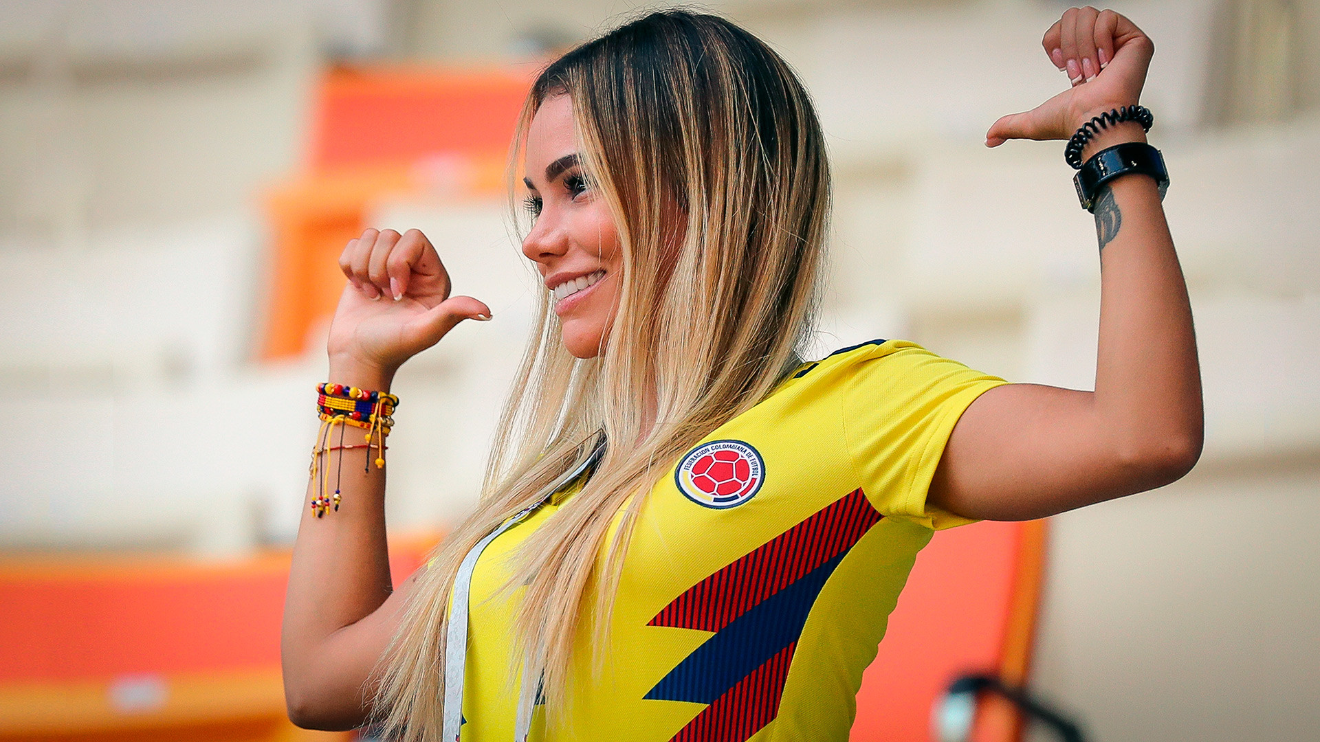 Most Beautiful Girls In 2018 World Cup - HD Wallpaper 