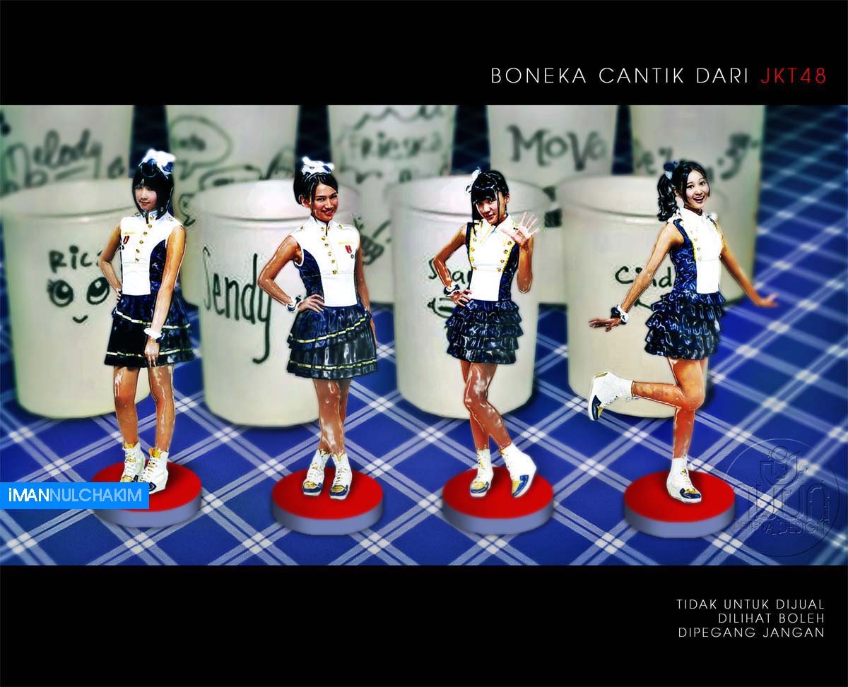 Boneka Cantik - Cartoon - HD Wallpaper 