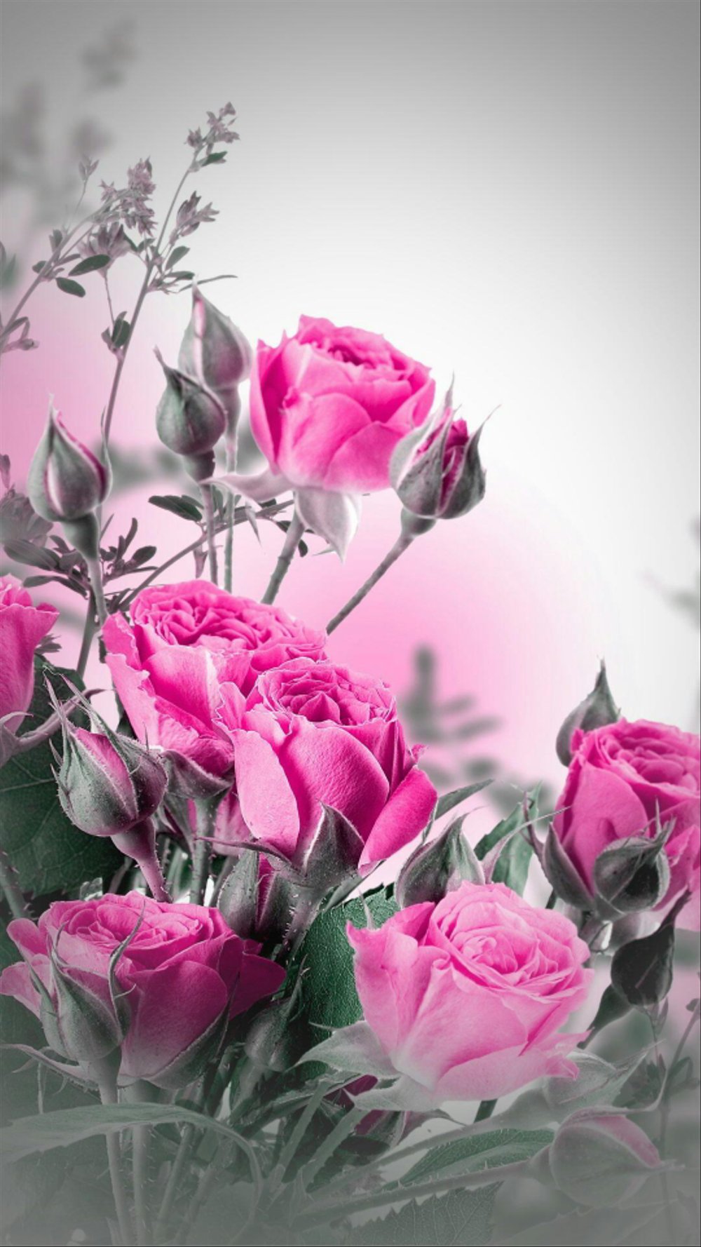Gambar Wallpaper Keren 3d Bunga - WallpaperShit