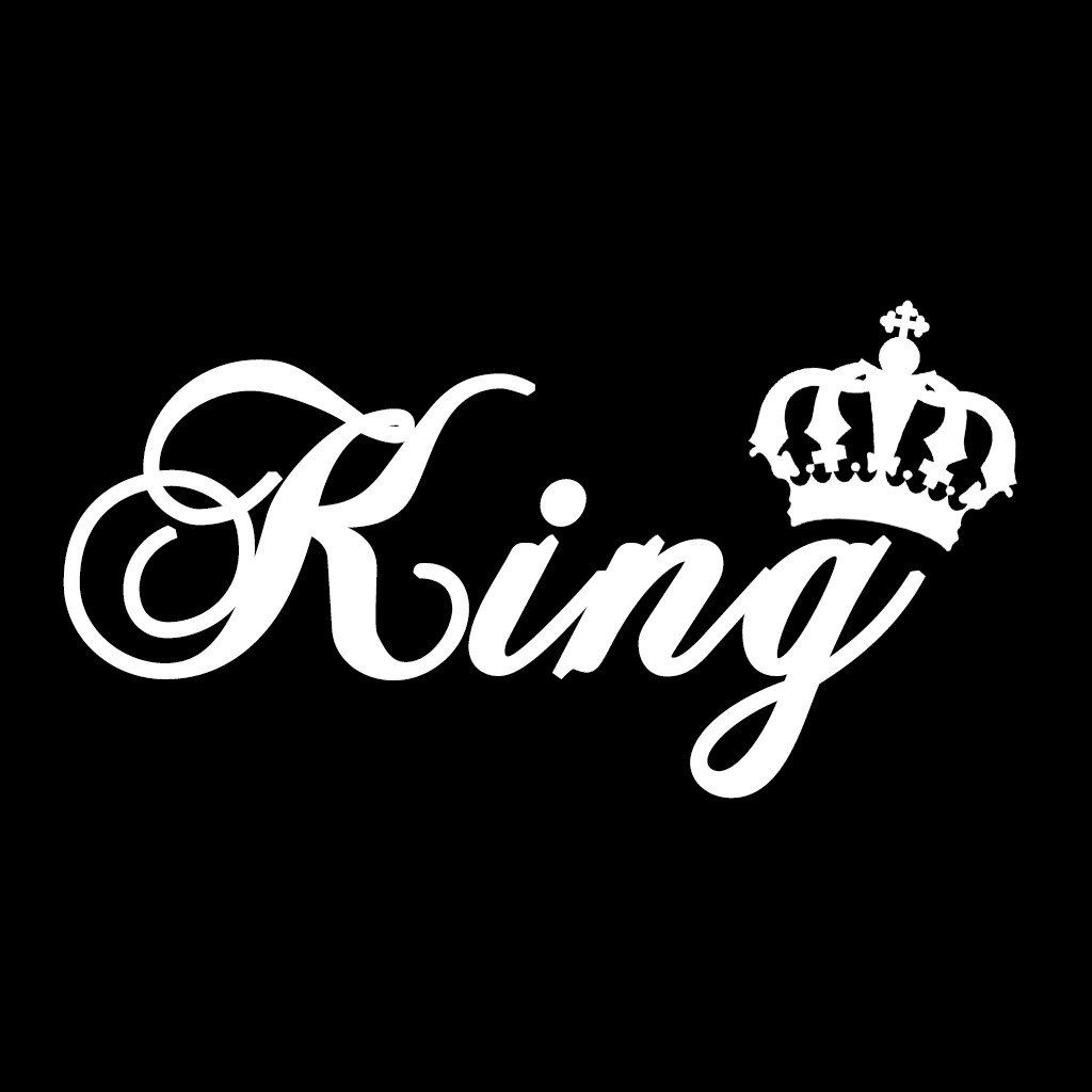 Black King Queen Logo - HD Wallpaper