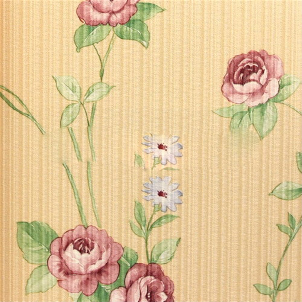 Wallpaper Bunga Floral Flower Shabby Chic Vintage `s - Flower Shabby Wallpaper Bunga - HD Wallpaper 