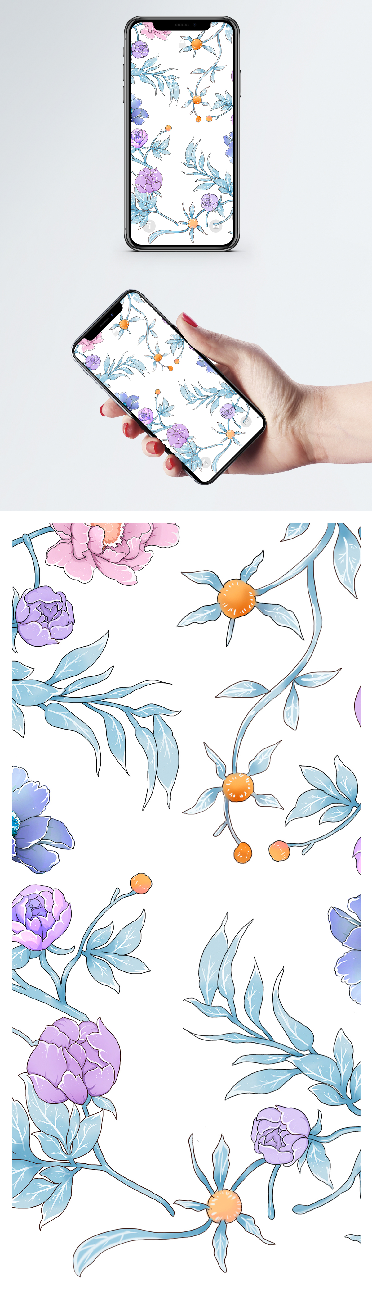 Wallpaper Ponsel Bunga Segar Kecil Foto - HD Wallpaper 