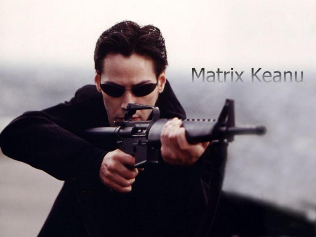 The Matrix Neo Wallpaper - Keanu Reeves The Matrix - HD Wallpaper 