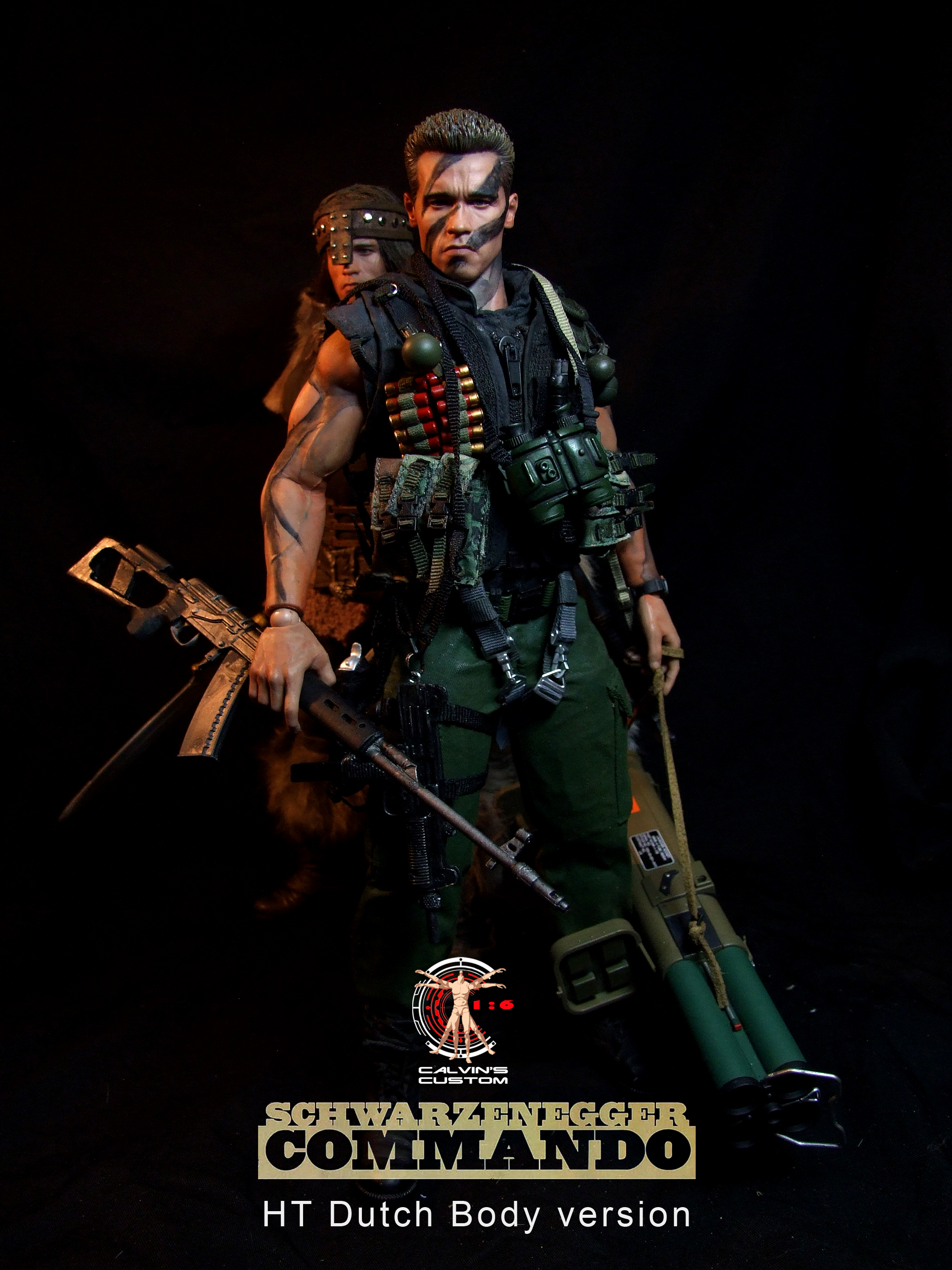 Calvin S Custom One Sixth Scale Commando - Commando Movie Poster - HD Wallpaper 