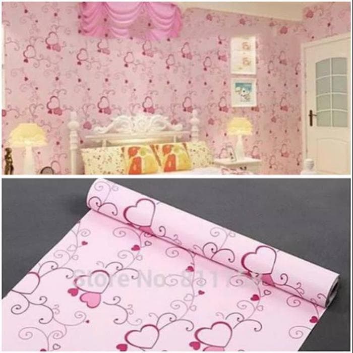 Dinding Kamar Warna Pink - HD Wallpaper 