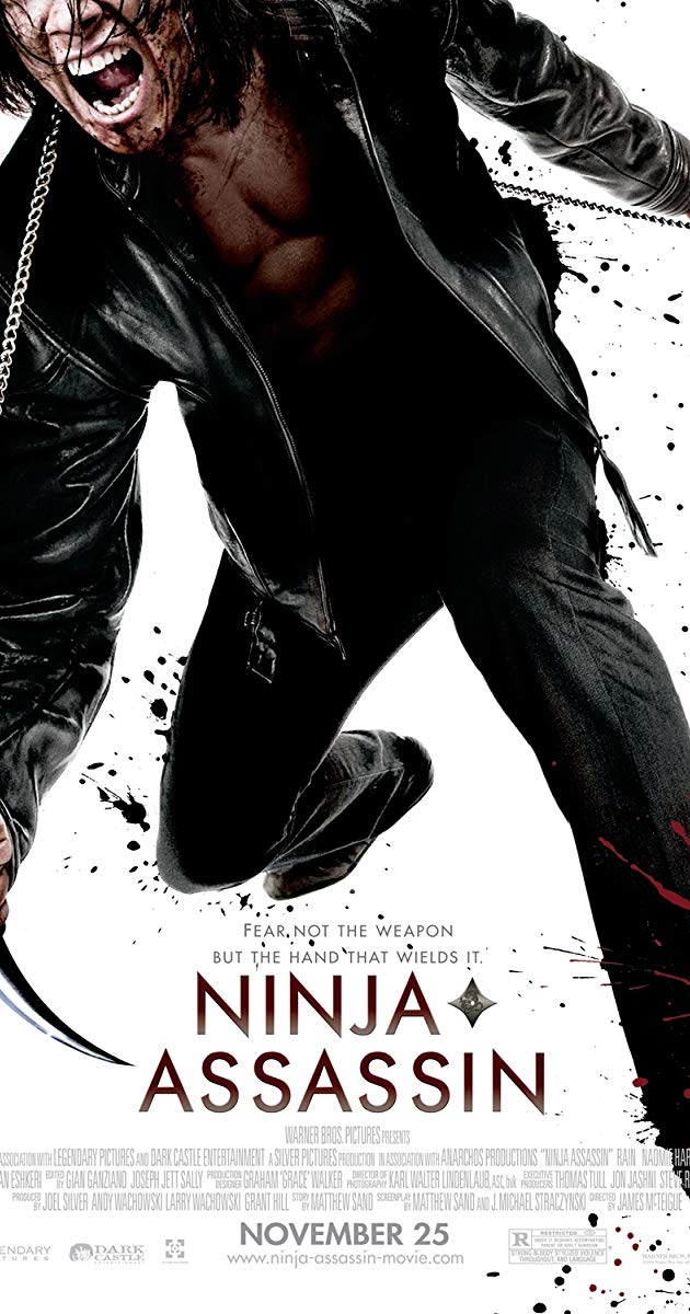 Ninja Assassin Movie Poster - HD Wallpaper 
