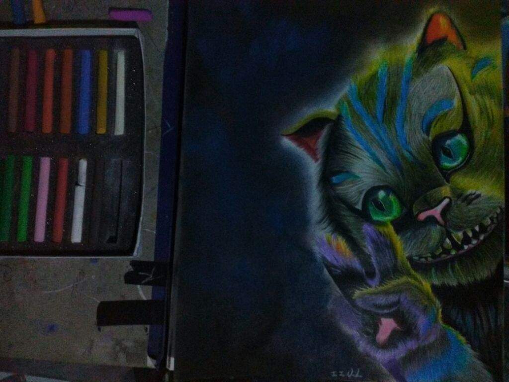 Gato Sonriente Arte Amino - Domestic Short-haired Cat - HD Wallpaper 