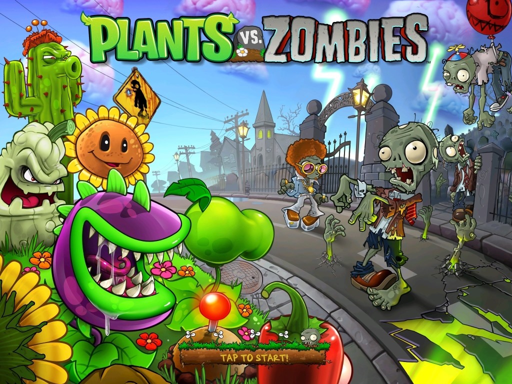 Zombi Perang Tumbuhan - Plants Vs Zombies Wallpaper Hd - HD Wallpaper 