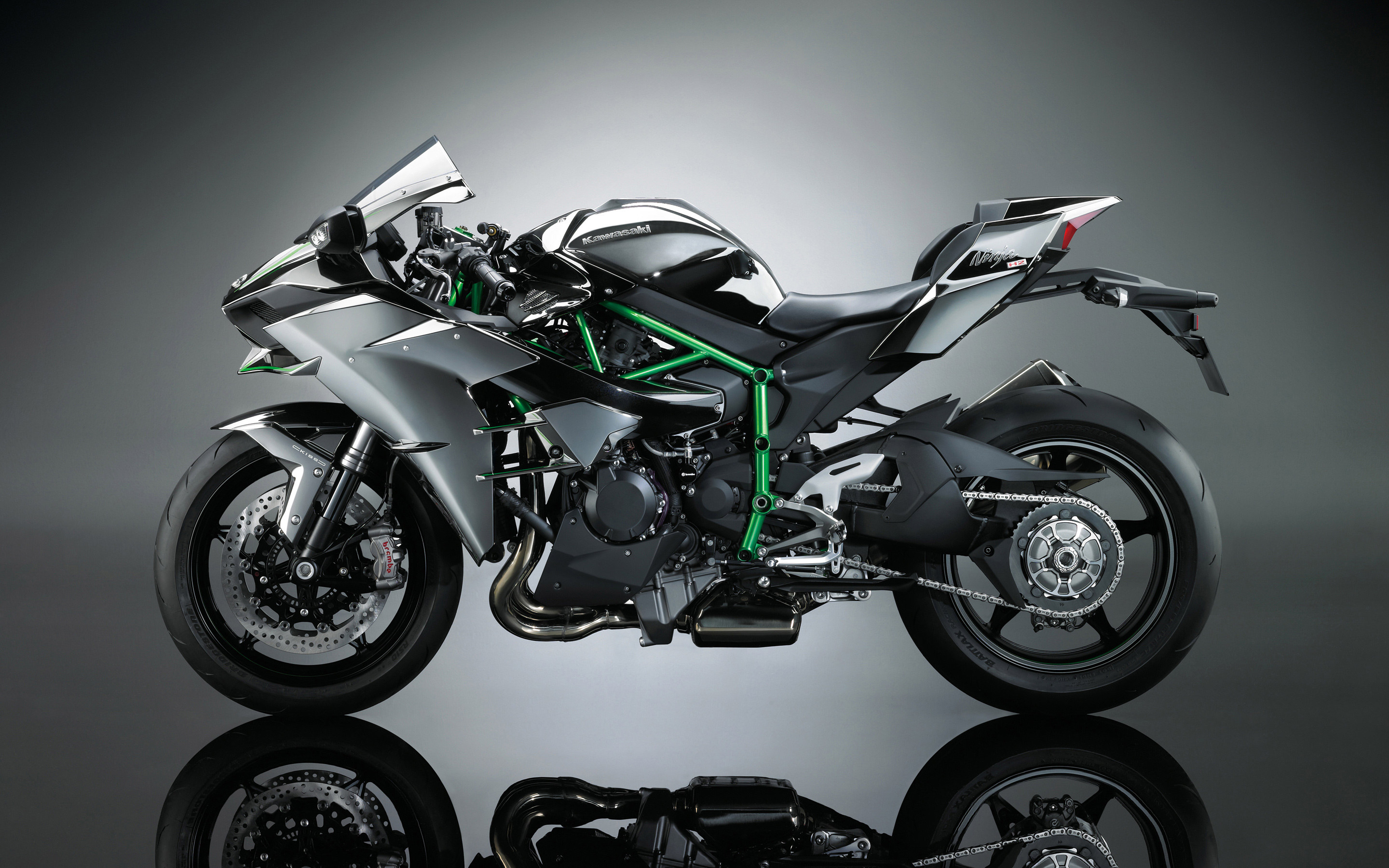 2017 Kawasaki Ninja H2 4k 
 Data Src Cool Kawasaki - World Top 10 Bikes - HD Wallpaper 