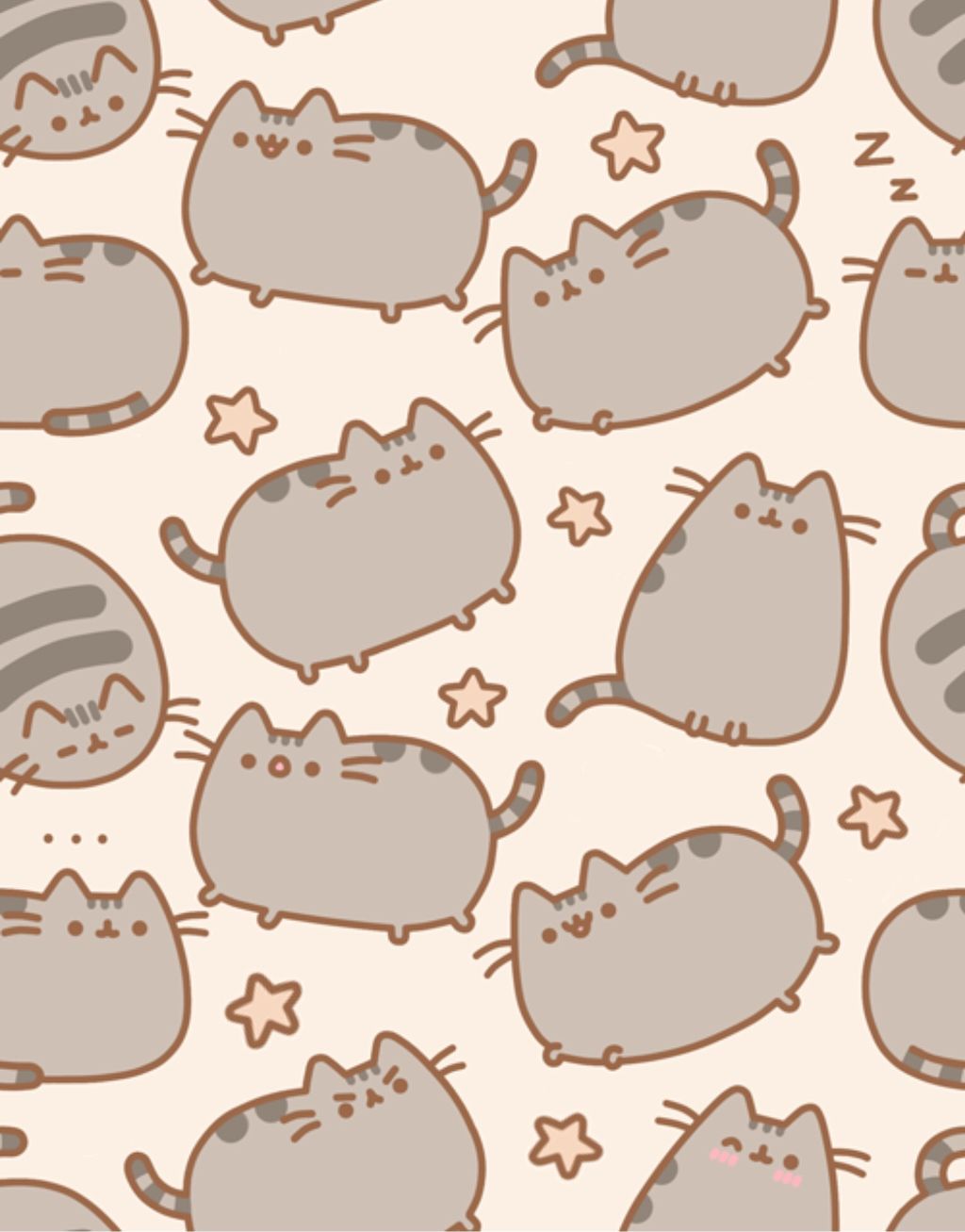 pusheen #wallpaper #star #cat #gato #pusheenthecat - Fondos De Pantalla Hd  Pusheen - 1024x1307 Wallpaper - teahub.io