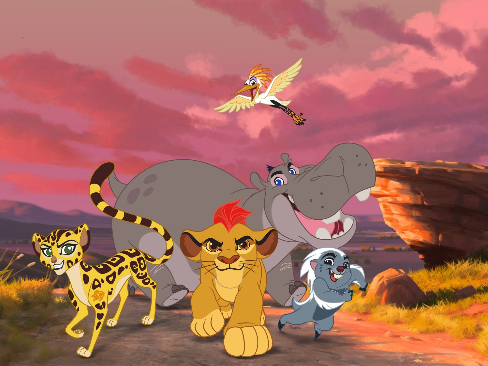 Lion Guard - HD Wallpaper 