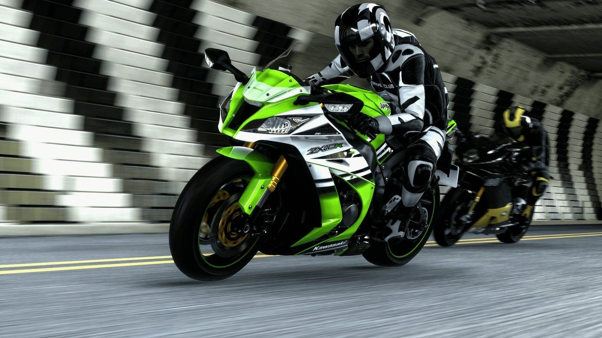 1920x1080, Wallpaper Motor Bike Kawasaki Ninja - HD Wallpaper 