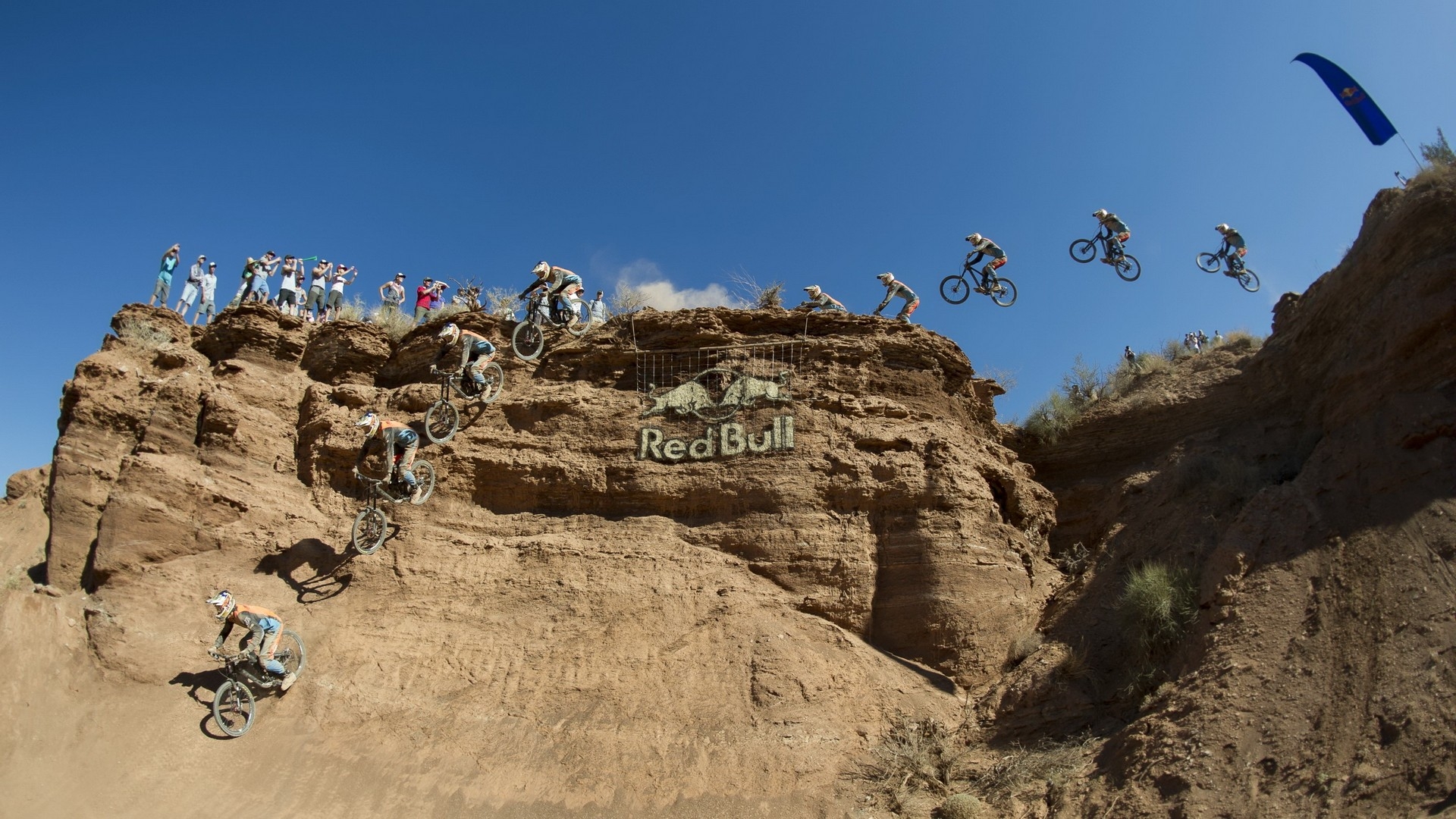 Gee Atherton Red Bull Rampage - HD Wallpaper 