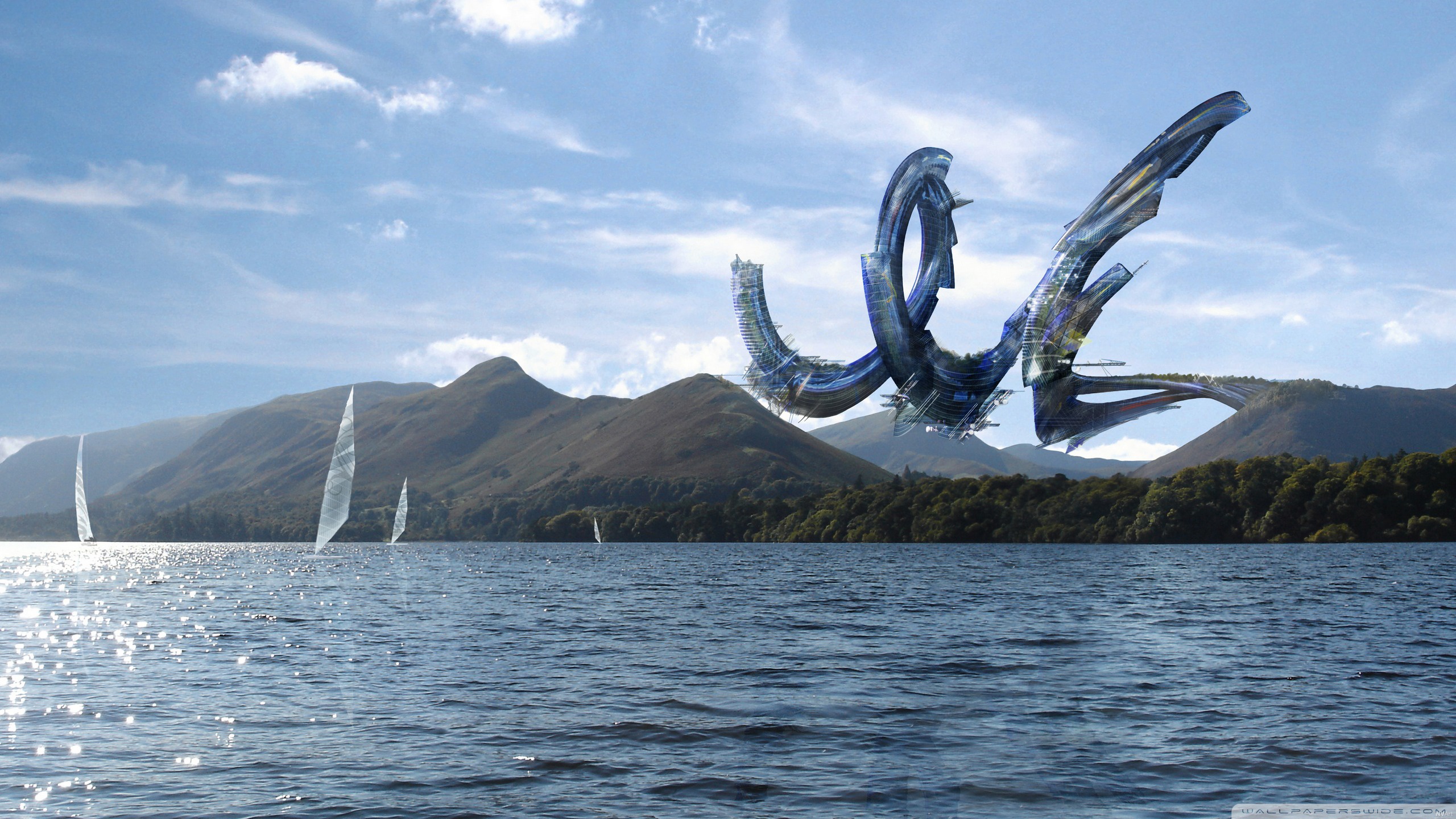 Architecture Building Concept 2018 - HD Wallpaper 