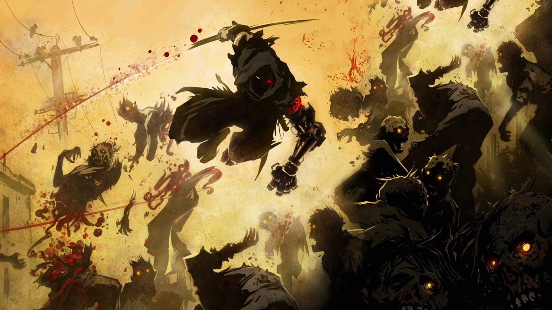 Yaiba Ninja Gaiden Z - HD Wallpaper 