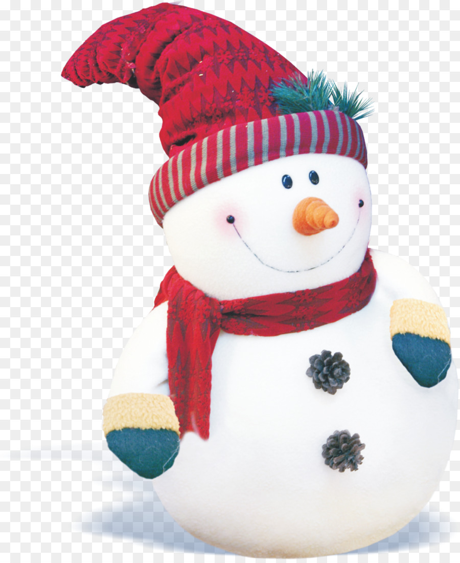 Xmas Snowman Transparent Background - HD Wallpaper 