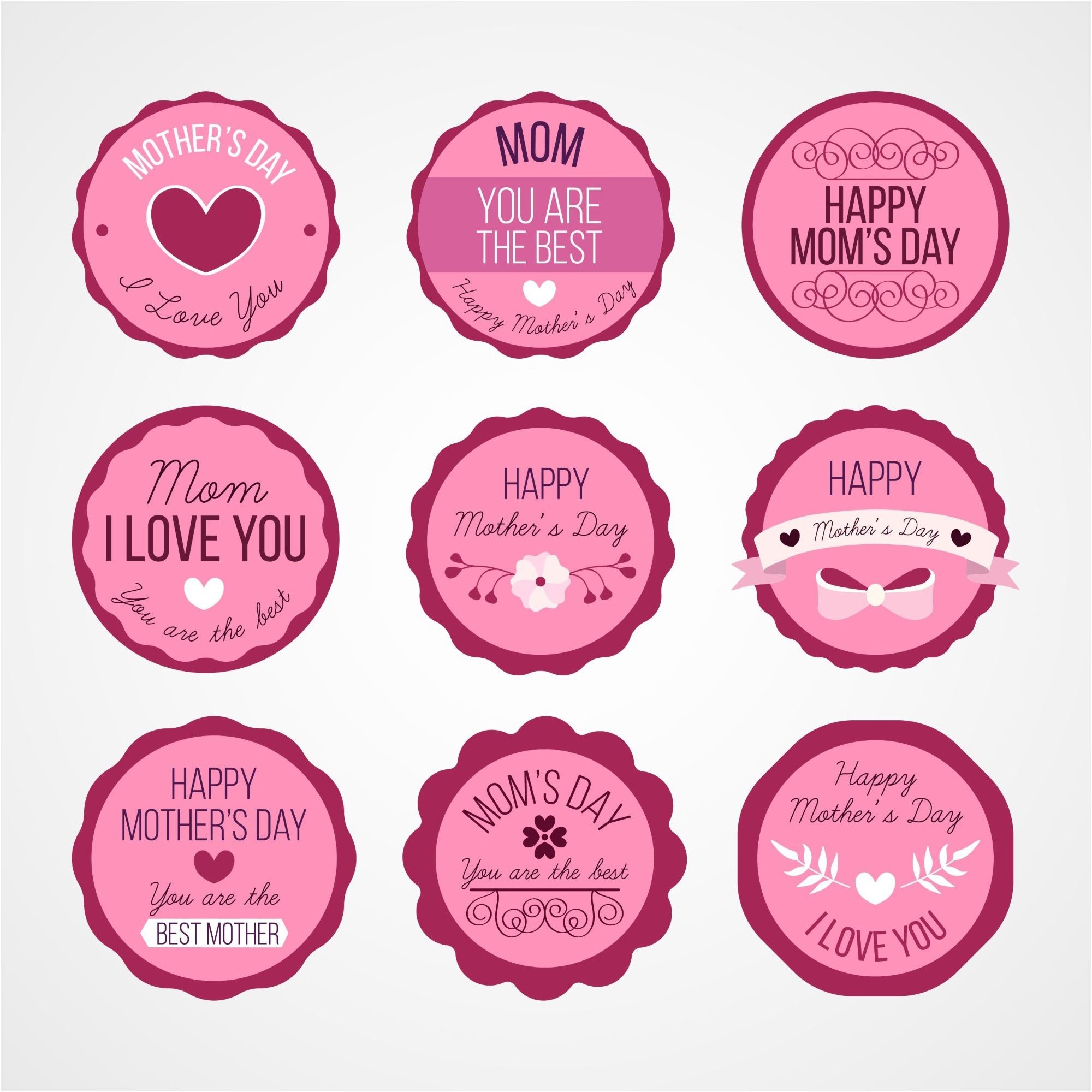 00x00 Mother S Day Labels Vectors Data Id Love You Mom And Dad 00x00 Wallpaper Teahub Io