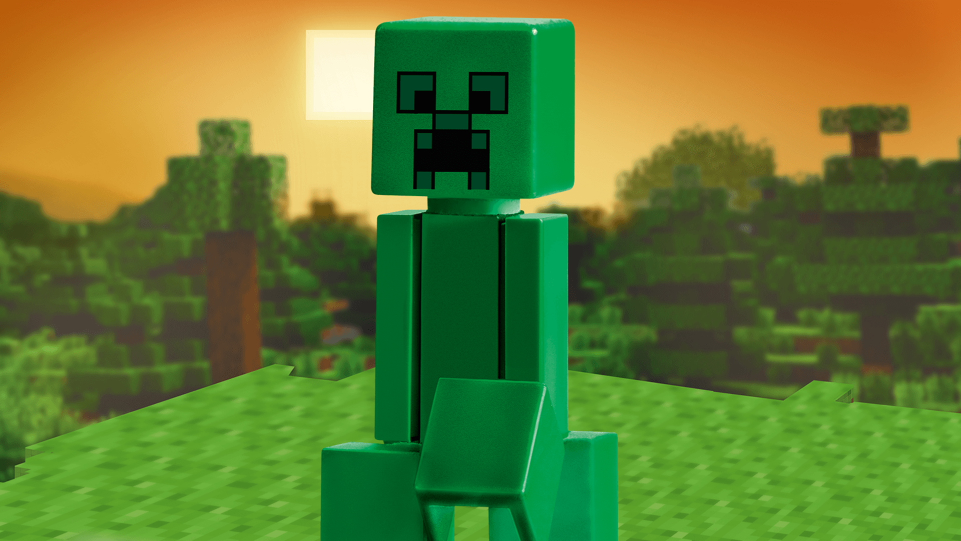 Creeper Minecraft Hd Wallpapers - Lego Minecraft Hd - HD Wallpaper 