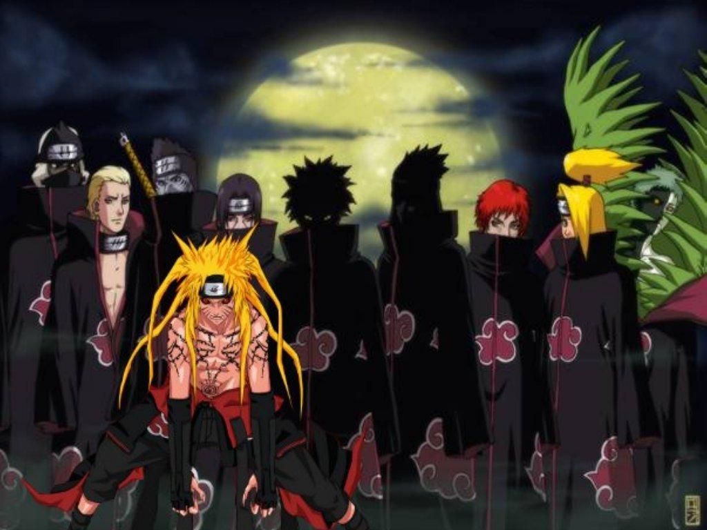 Naruto Sasuke Sakura Akatsuki - HD Wallpaper 
